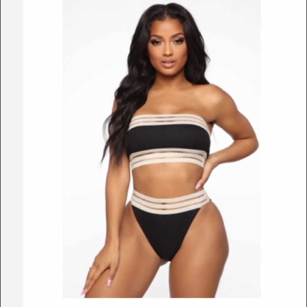 Glimmering waters 2 piece bikini set